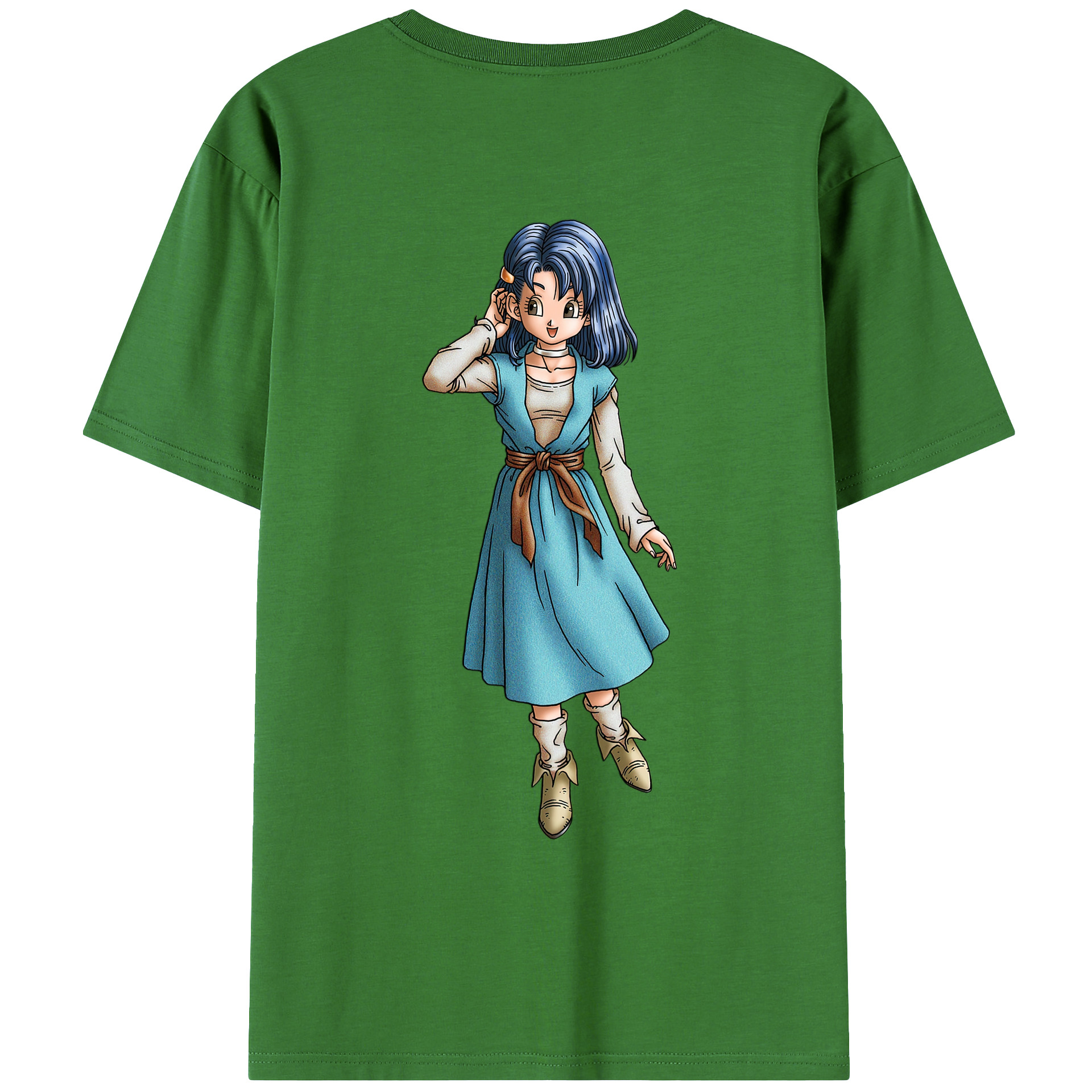（画像用） ドラゴンクエスト Doragon Kuesuto Dragon Quest レディース半袖Tシャツ(バックプリント)